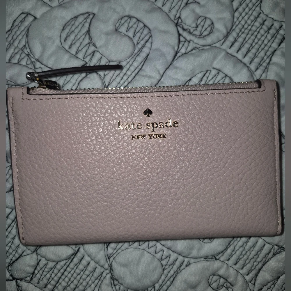 Kate Spade Light Pink Leather Wallet
